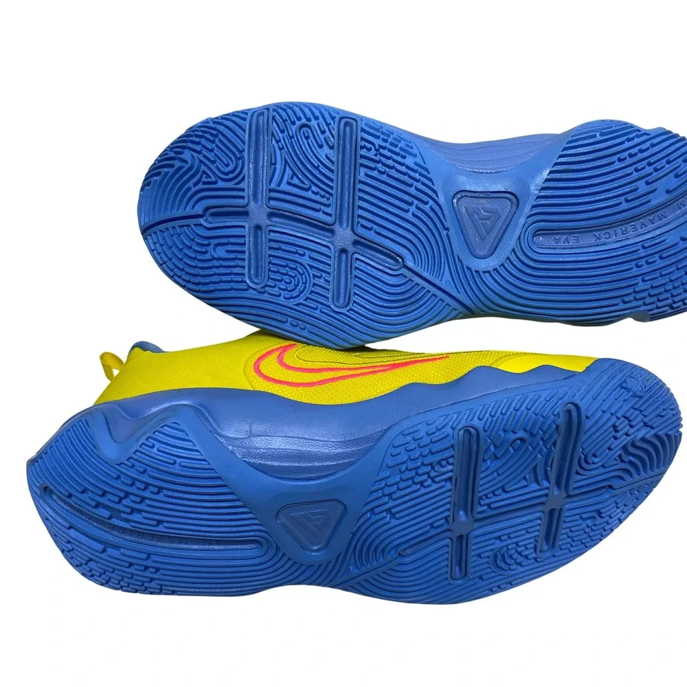 Nike Giannis Immortality 2 Yellow Blue Pink Shoes FZ6734-700 Kids 6Y NWOB